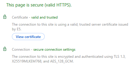 Screenshot Microsoft Edge